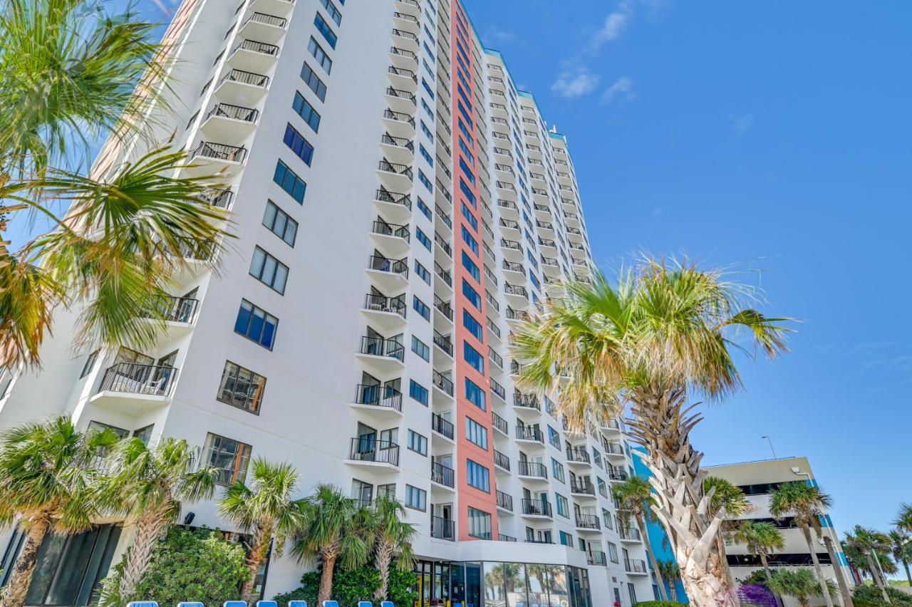 Oceanfront Myrtle Beach Condo With Balcony And Views! Exterior photo
